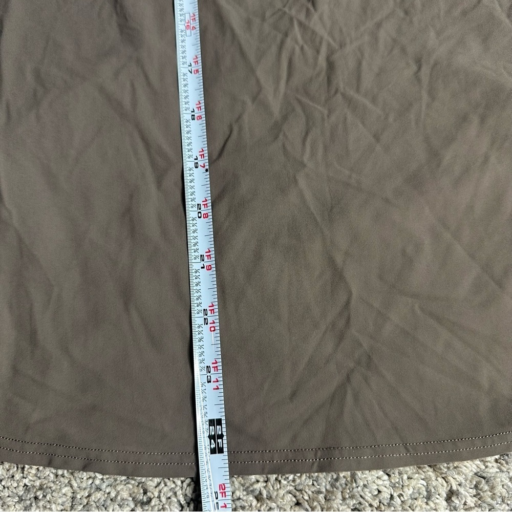 Beyond Yoga Powerbeyond Lite Resilient Tank XL Dune brown athletic loose tan - Picture 6 of 7